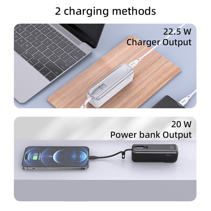 Portable Travel Wall Charger Power Bank 5000mAh