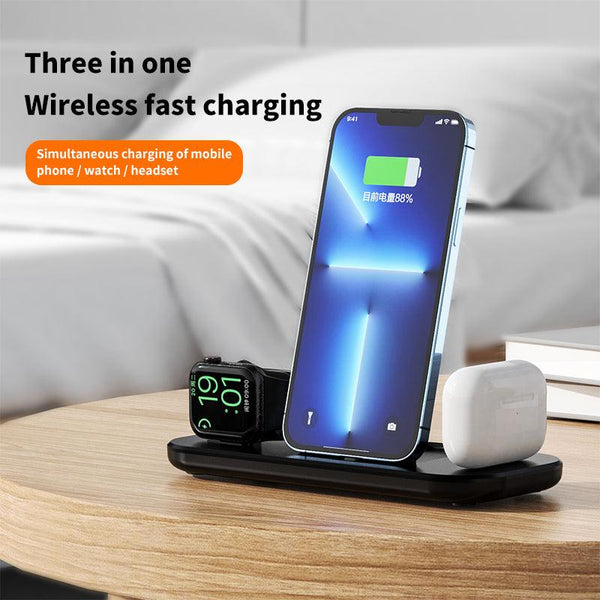 Multi-Function 3 in 1 Wireless Charger, Buy Now